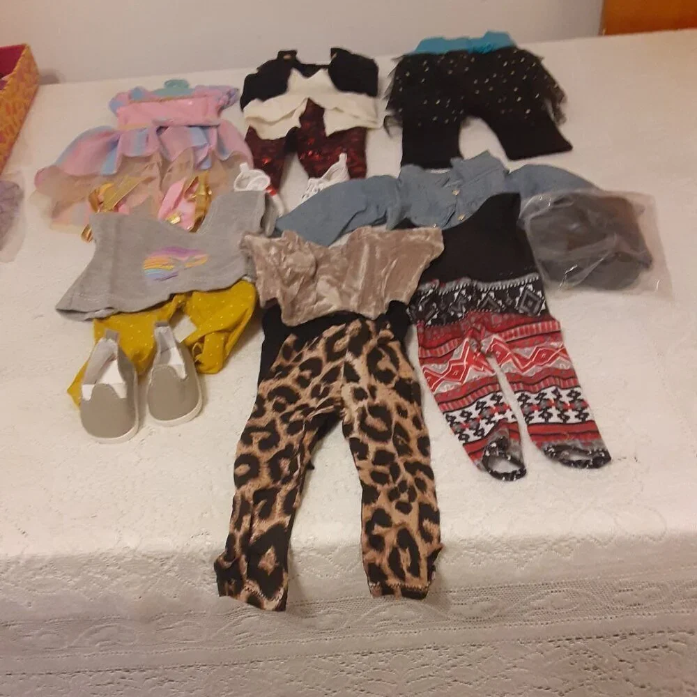 American Girl Custom Made Ballerina Doll & 20 Outfits & Accessories.